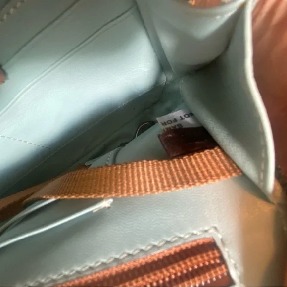 Dooney & Bourke Light Blue Crossbody Bag - Picture 6 of 7